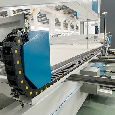 CNC Αυτόματη γραμμή παραγωγής σφουγγαριού Μηχανή κοπής Κάθετος αφρός