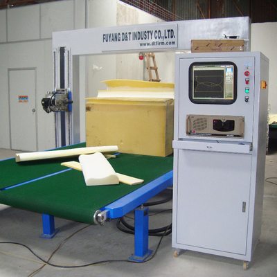 DTC-S1212 Μηχάνημα κοπής περιγράμματος CNC PU αφρώδες σφουγγάρι ταλαντευόμενη λεπίδα