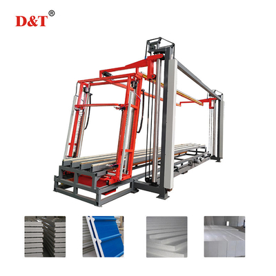 Ταχύτητα κοπής 0-1.5m/min D T CNC EPS Block Hot Wire Cutting Machine Ταχύτητα Στυροφουσκωτή για τις βιομηχανίες αφρού