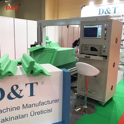 Μηχανή κοπής CNC διπλής λεπίδας 10m/min για ευέλικτο PU με πιστοποιητικό CE και κοπτήρα λεπίδας ταλαντώματος