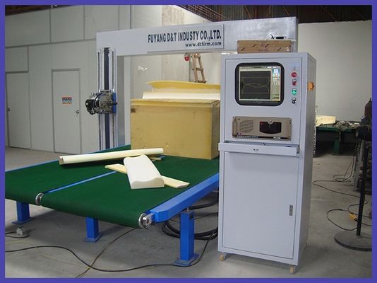 Ταλαντεμένος CNC λεπίδων υψηλή ταχύτητα 6kw τεμνουσών μηχανών περιγράμματος