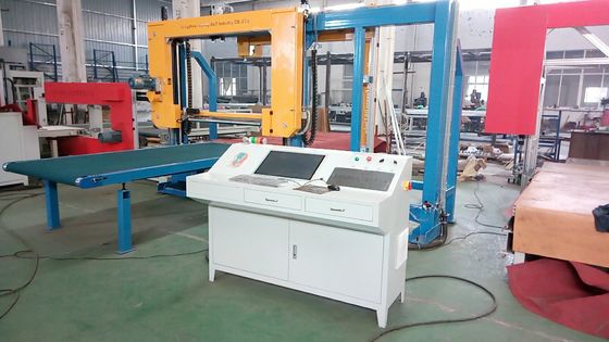 CNC διπλή τέμνουσα μηχανή περιγράμματος λεπίδων ταλαντεμένος για να κόψει τις τρισδιάστατες μορφές