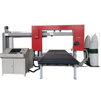 10m/min 3D CNC μηχανή κοπής για ημιάκαμπτο αφρό με τραπέζι εργασίας κενού