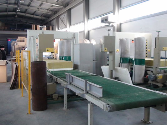 Κενή τέμνουσα μηχανή 3000*1200*1200mm 2200kg 6m/Min αφρού 8kw κάθετη PU