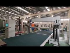 Αυτόματη μηχανή κοπής CNC με διπλή λεπίδα οριζόντια και κάθετα