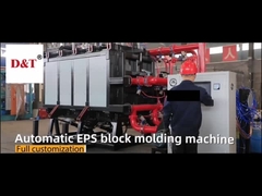 Βιομηχανικό αυτόματο EPS Block Molding Machine με PLC ελεγκτή 6 λεπτά / κύκλο