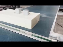 DTC-FK2012 Μηχανή κοπής σφουγγαριού από φούσκα Pu CNC Οριζόντια και κάθετη λεπίδα