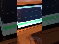 Μαχαίρι κοπής διπλής λεπίδας CNC περιγράμματος ταλαντούμενο σφουγγάρι αφρού PU