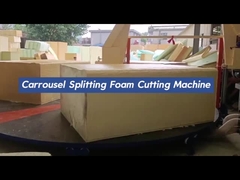 Προσαρμοσμένη μηχανή κοπής σφουγγαριού υψηλής απόδοσης, κυκλική οριζόντια κοπής