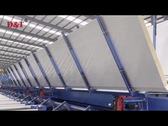 Πολυδιάστατο εξατομικευμένο EPS / Rock Wool Sandwich Panel Machine για οροφή και τοίχο