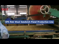 Ηλεκτρονική γραμμή παραγωγής EPS Eps Sandwich Panel Making Machine