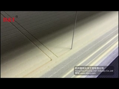 Υψηλής απόδοσης κατακόρυφη μηχανή κοπής αφρού PU με μαχαίρι 5 τροχών